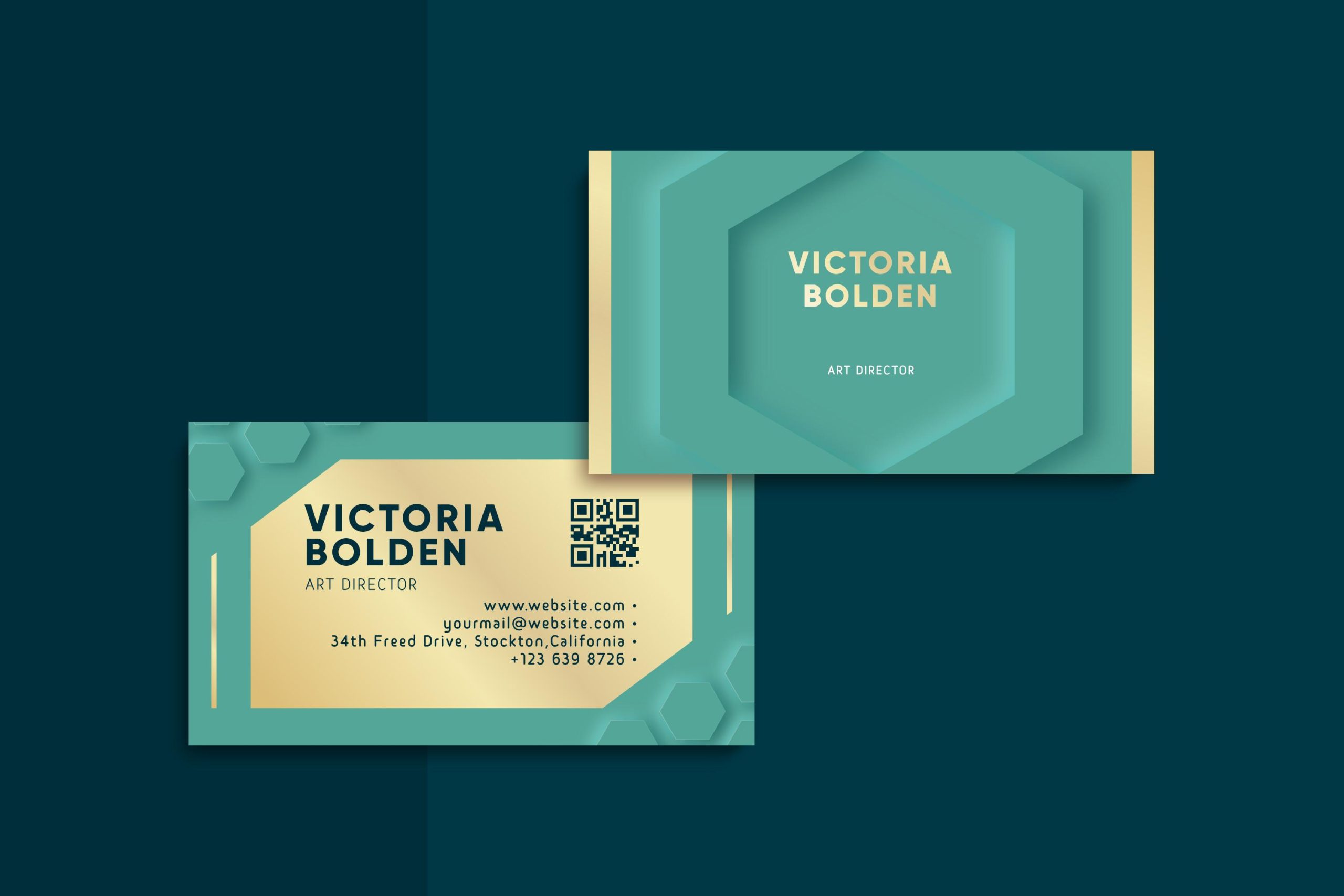 visiting card template