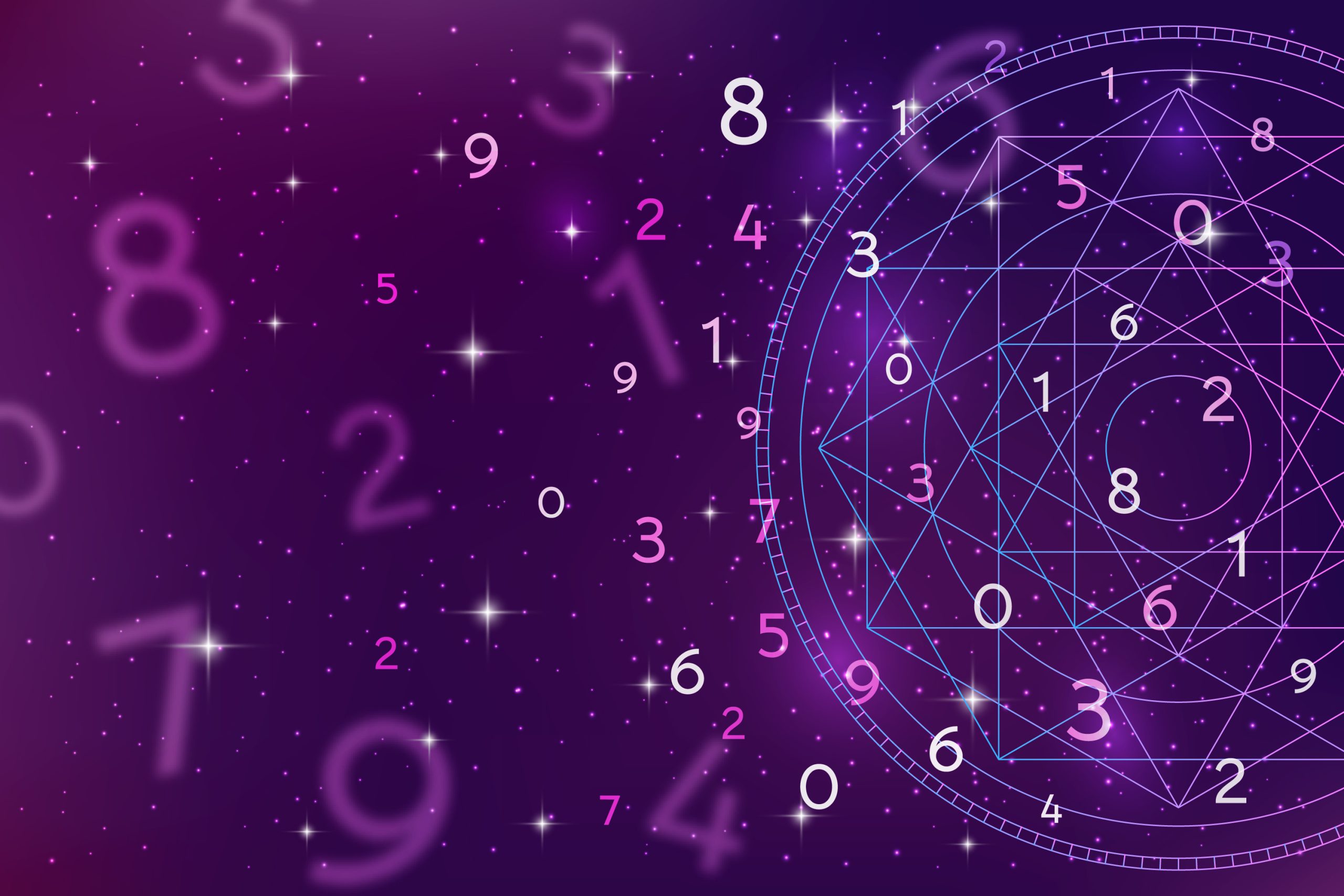 astrology numbers circle